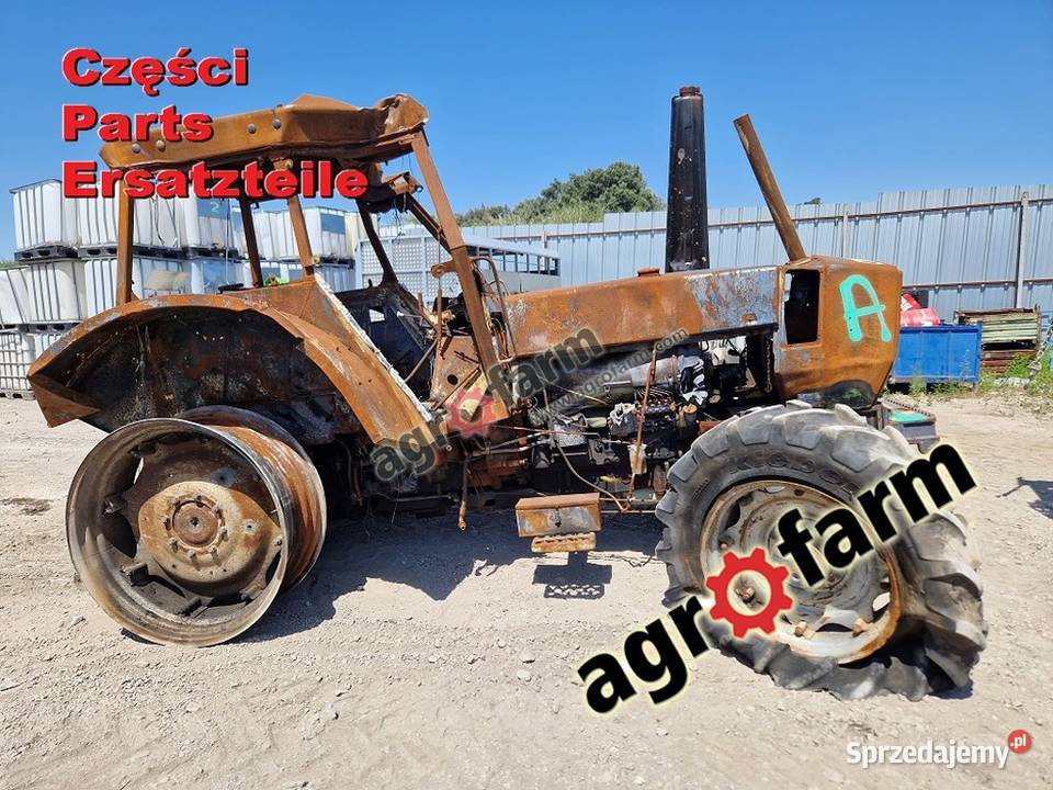 Deutz DX 630 części skrzynia biegów silnik oś Byków