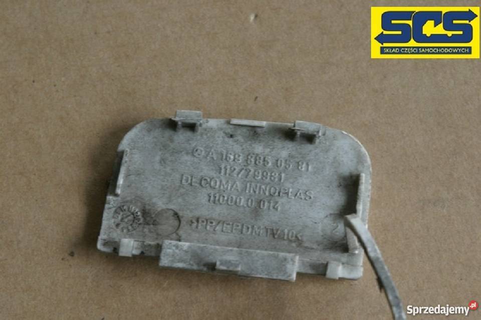 MERCEDES A KLASA A169 ZAŚLEPKA HAKA ZDERZAKA