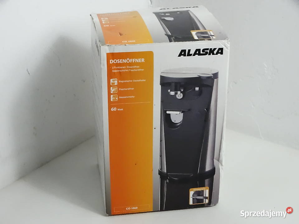 Nowy elektryczny otwieracz do puszek ALASKA CO Pozostałe Biłgoraj sprzedam