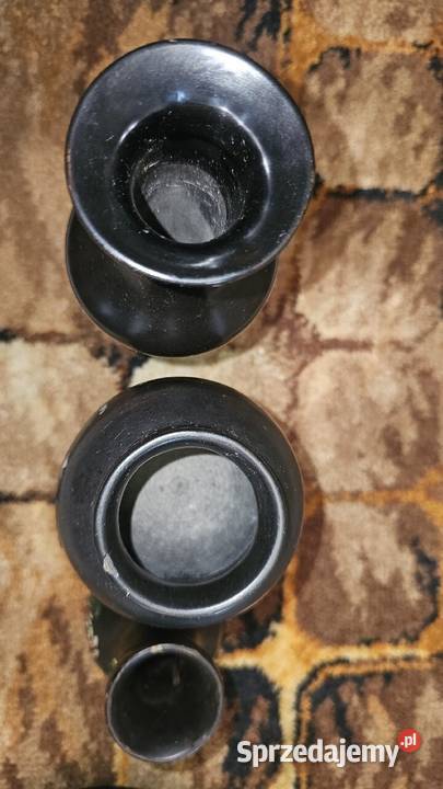 Trzy wazoniki z laki prawdziwej 20 śląskie Katowice