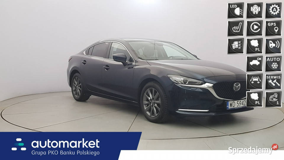 Mazda 6 20 CenterLine aut Z Polskiego Salonu Warszawa sprzedam