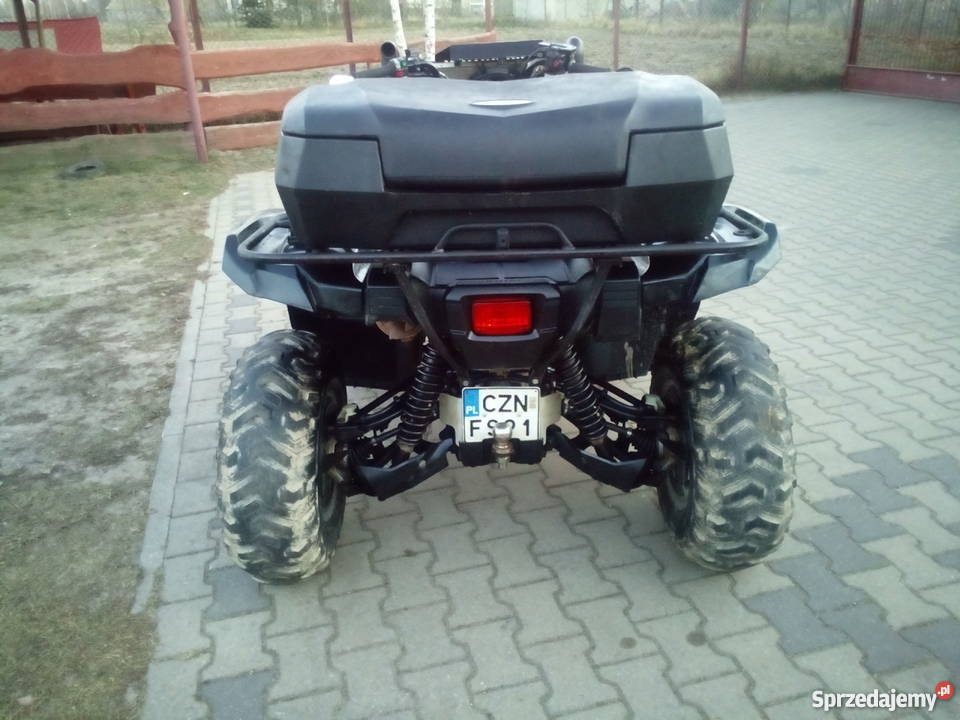 YAMAHA grizzly 700FI 2009r quadkład kufry Siedlce