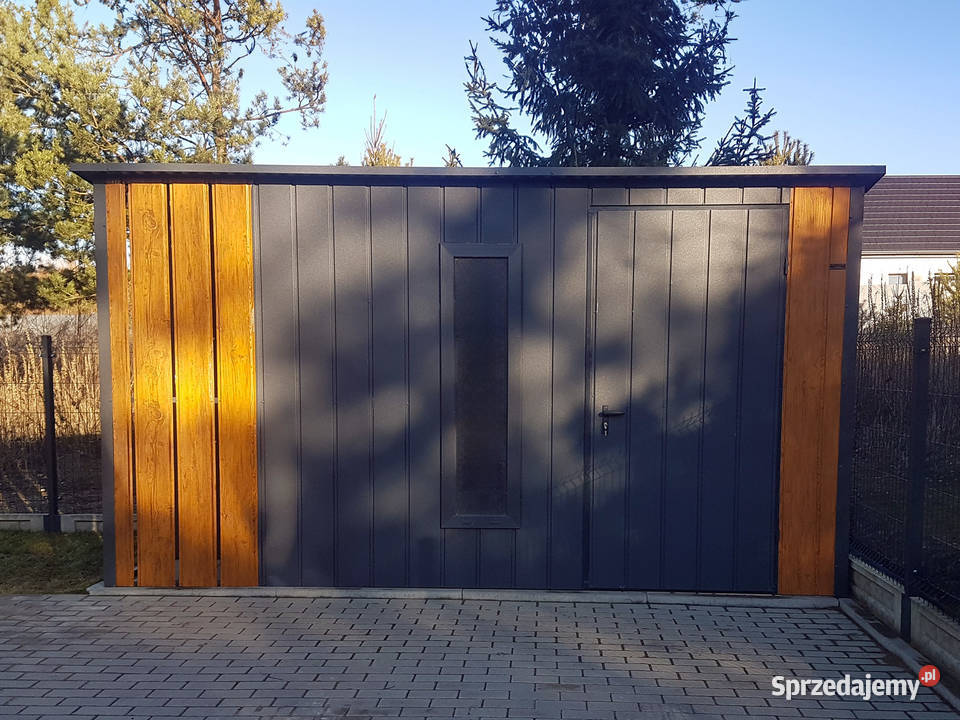 Domek ogrodowy 322m zadaszenie 082 m Złoty dąb