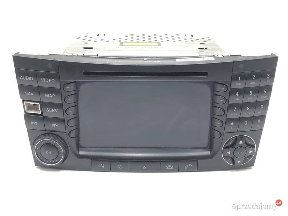 RADIO NAWIGACJA MERCEDES C219 A2118202297 0411 Sprzęt audio fabryczny