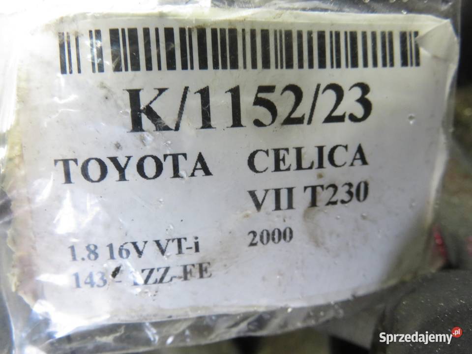 SKRZYNIA BIEGÓW TOYOTA CELICA VII T230 18 16V małopolskie