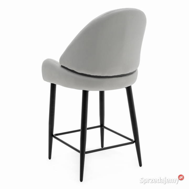 Hoker Tapicerowany Bergamo Jasnoszary Wysyłka sprzedam