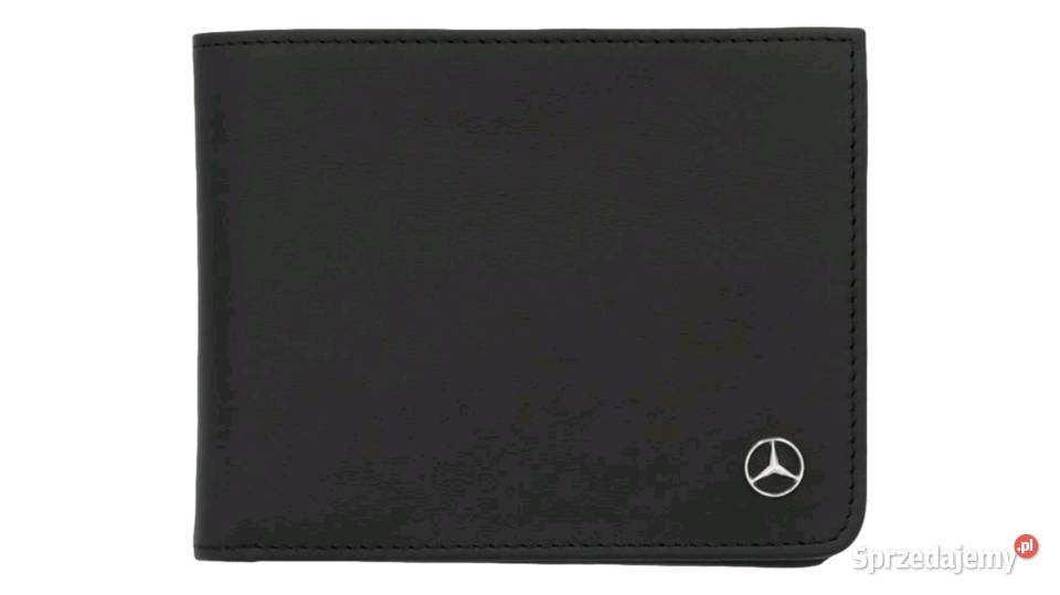 MERCEDES Klasyczny portfel skorzany Oryginal Akcesoria samochodowe Ruda Śląska