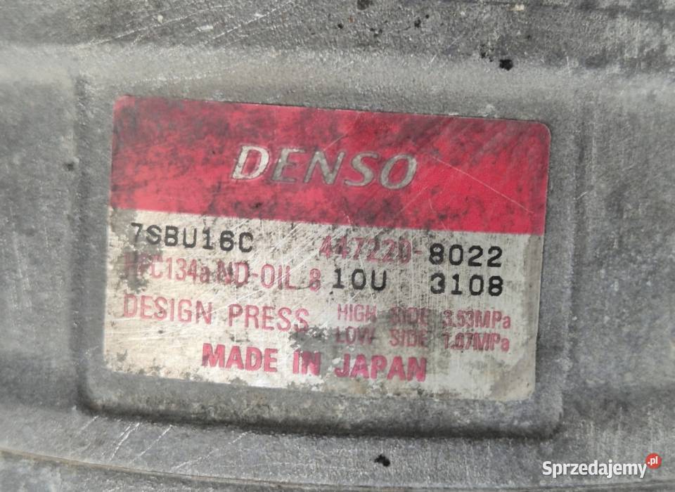 KOMPRESOR SPRĘŻARKA KLIMATYZACJI BMW E46 20B Działoszyce