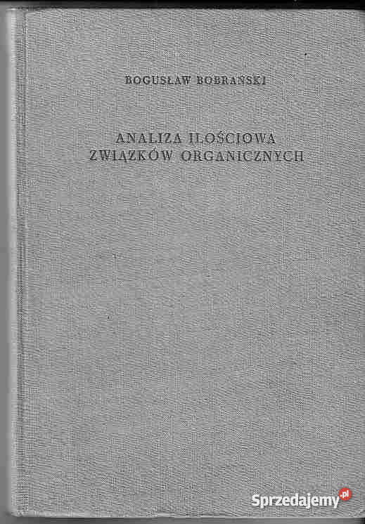1805 ANALIZA ILOŚCIOWA ZWIĄZKÓW ORGANICZNYCH BOG