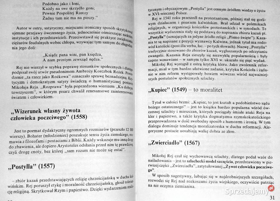 Ściąga z języka polskiego szkół średnich Chełm