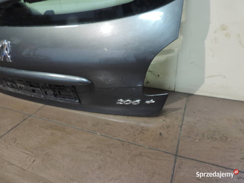 KLAPA TYLNA BAGAŻNIKA PEUGEOT 206 PLUS KOLOR KTP Nowy Sącz