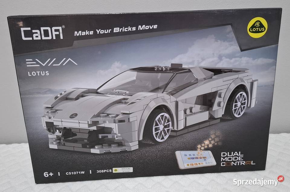 Klocki Cada Lotus Evija auto RC C51071W Zabawka Zabawki Czeladź