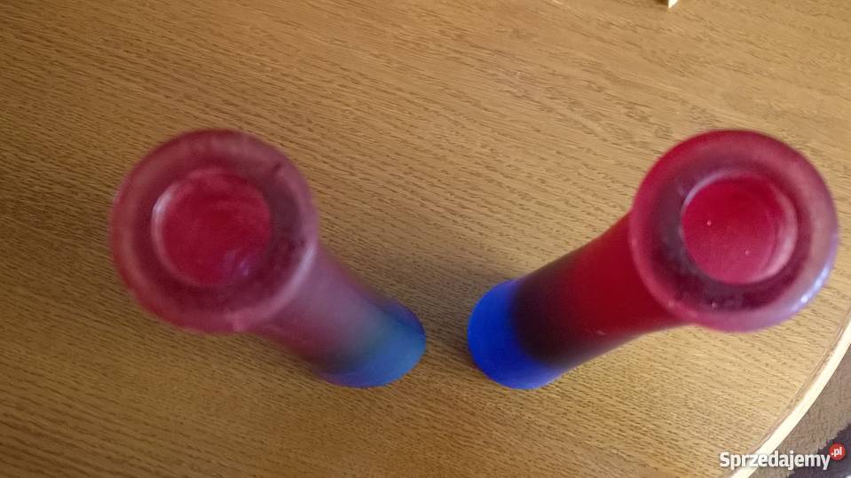 2 szklane wazony Stan idealny 15 Olkusz