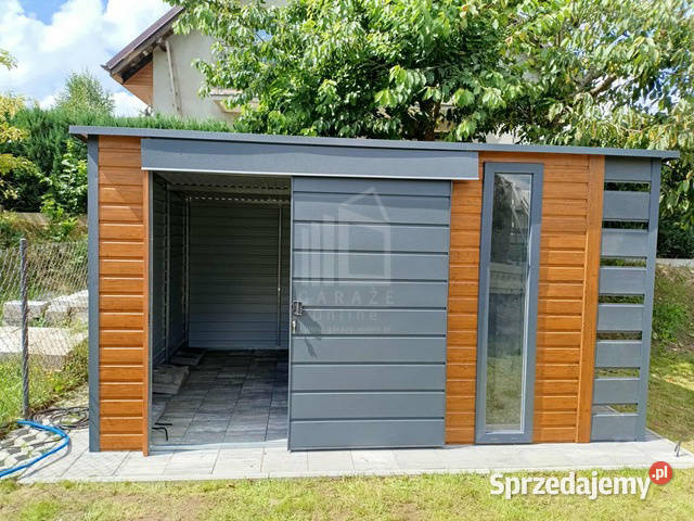 Schowek domek ogrodowy PREMIUM 45x25m wiata 05m Kalisz