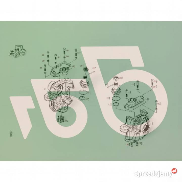 Zwolnica 9700601266 72454270 72454271 DANA Wilkowo