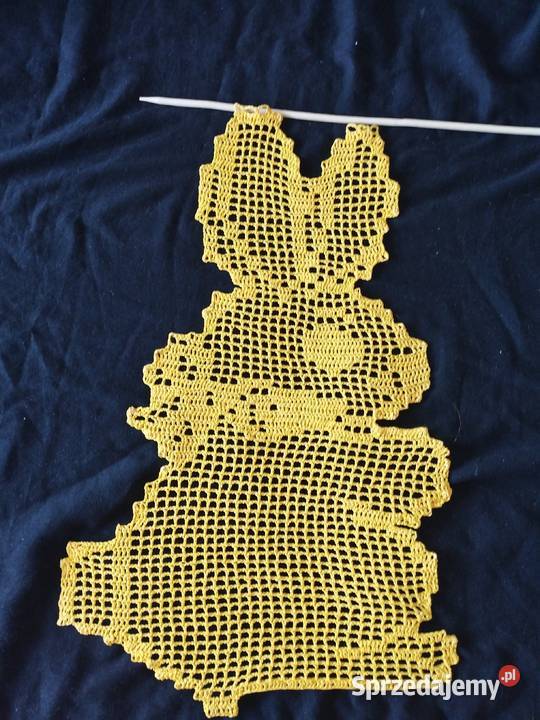 Zajączek ozdoba żółty Warszawa