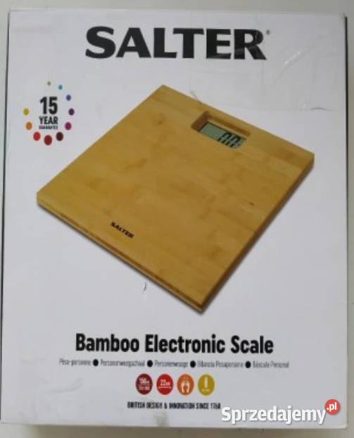 Prezent waga łazienkowa elektroniczna bambusowa Zator