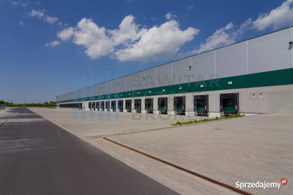 Hala klasa A 3600m2 węźle A4bez prowizji Kąty Wrocławskie