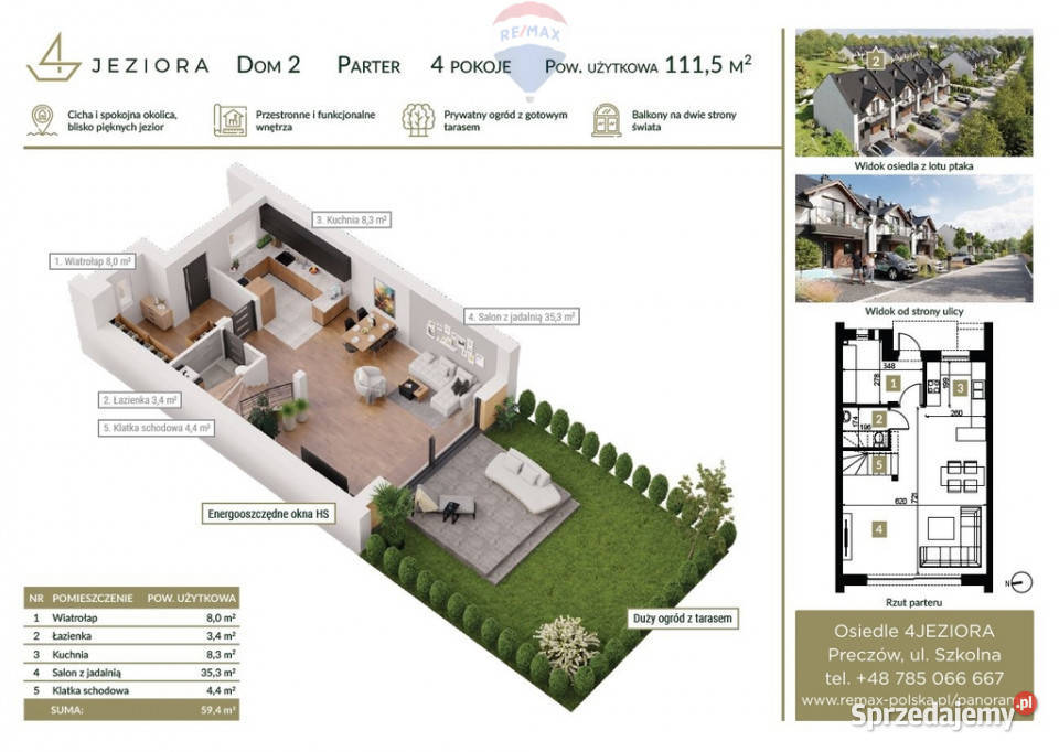 NOWOCZESNE DOMY W OAZIE SPOKOJU Preczów
