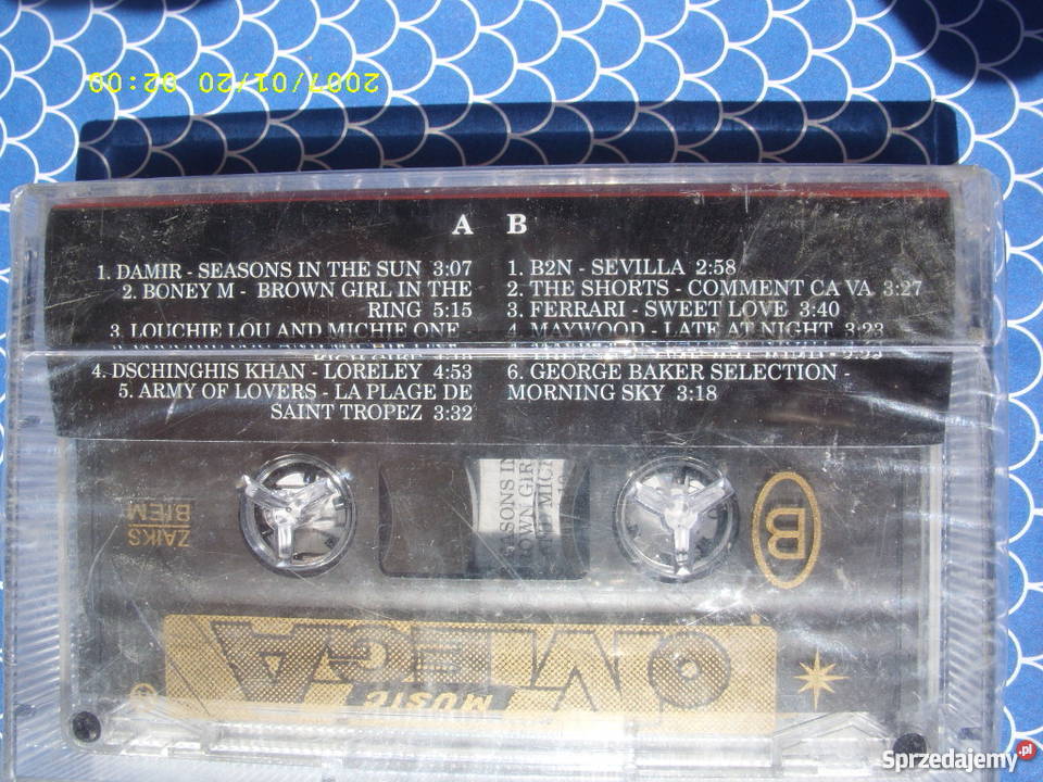 Kaseta skladanka OLD HITS VOL 3 Folia Wołów