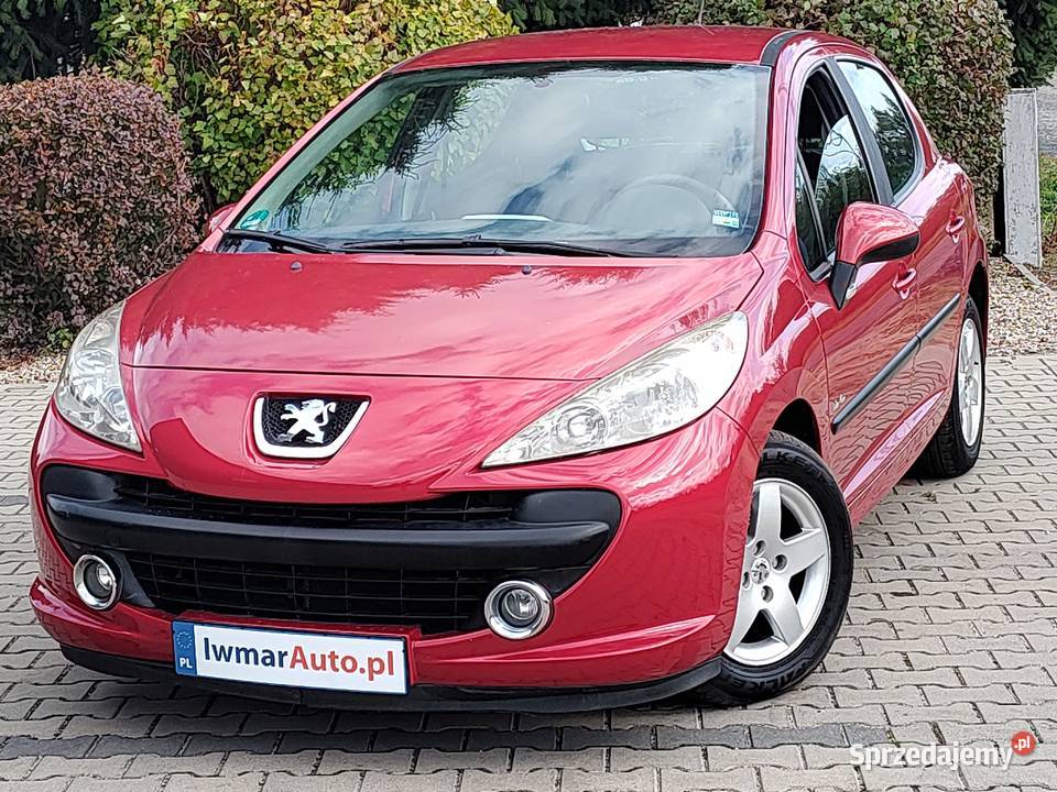 PEUGEOT 207 14 BENZYNA kurtyny powietrzne Samochody osobowe wielkopolskie