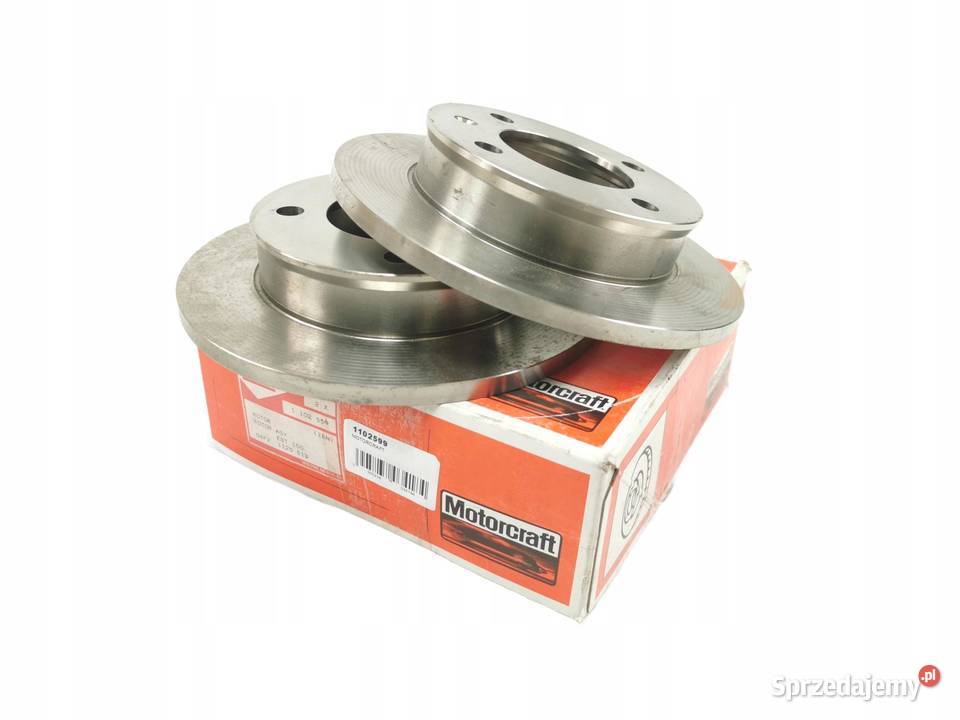 TARCZE HAMULCOWE 2X PRZÓD FORD FIESTA II 89 NOWE Tarcze hamulcowe sprzedam