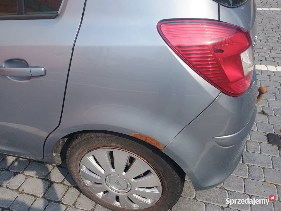 Opel Corsa d 12 uszkodzona brak solnika benzyna Corsa Czechówka