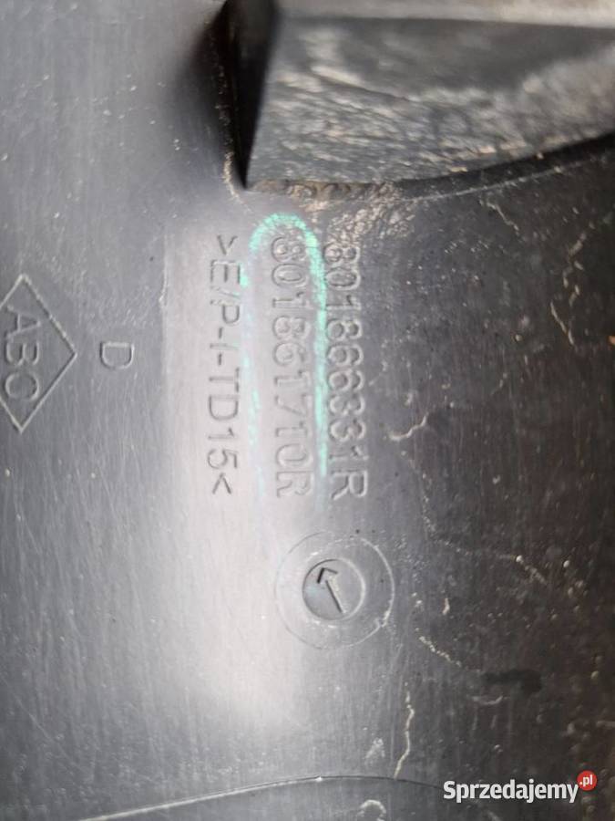 Listwa drzwi prawy przód Dacia Dokker 801866331R Złocieniec