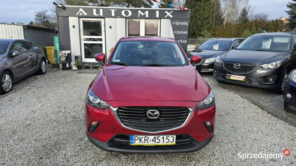 Mazda CX3 Piękny KolorMocne 20b150 czerwony Świdnica