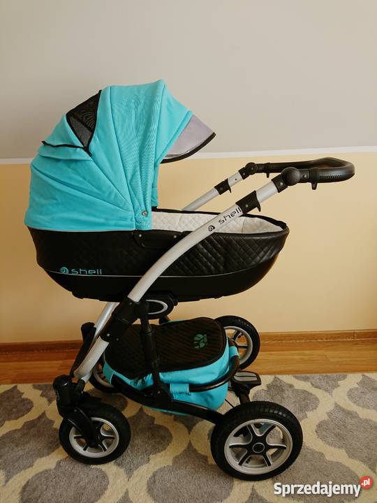 Wózek Wielofunkcyjny BABYACTIVE SHELL EKO 3w1 Aluminium Mińsk Mazowiecki