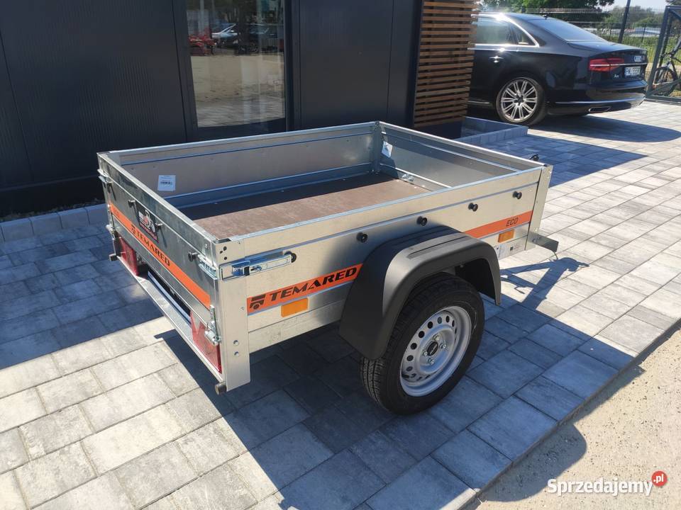 Przyczepka samochodowa Temared ECO 1510KIPP 644kg Poznań sprzedam