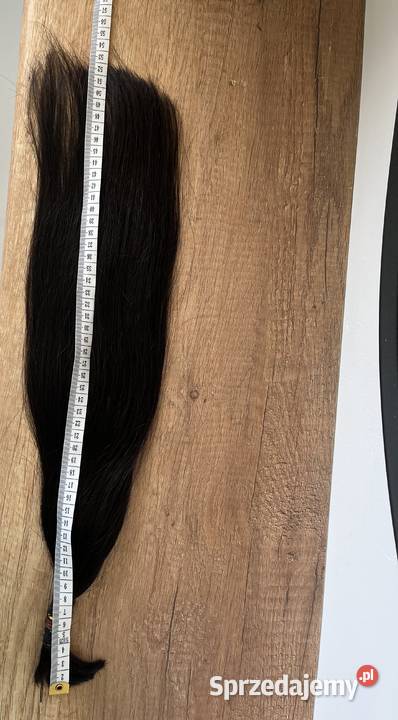 Ciemne dziewicze włosy Warszawa sprzedam