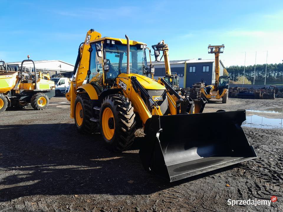 JCB 4CX 2022R JOYSTICK SZYBKOZŁĄCZE KLIMA CAT Klimatyzacja wielkopolskie Krotoszyn