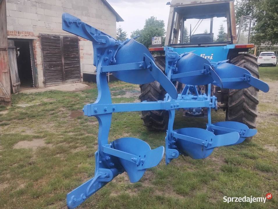 Pług lekki obrotowy 3 skibowy Ransomes Pługi Kozienice sprzedam