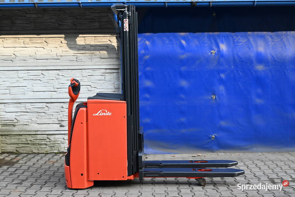 Paleciak elektryczny Linde L14 1400 Triplex 430 Wózki widłowe Częstochowa