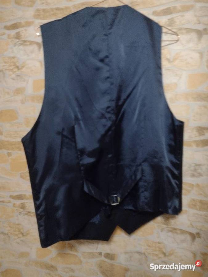 42XL HowickGranatowa kamizelka garniturowa z Rozmiar XL małopolskie Kraków