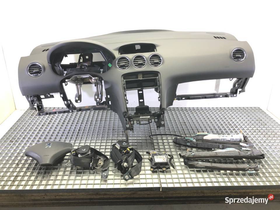 KOKPIT PODUSZKI KURTYNY PASY KOMPLET PEUGEOT 308 podkarpackie