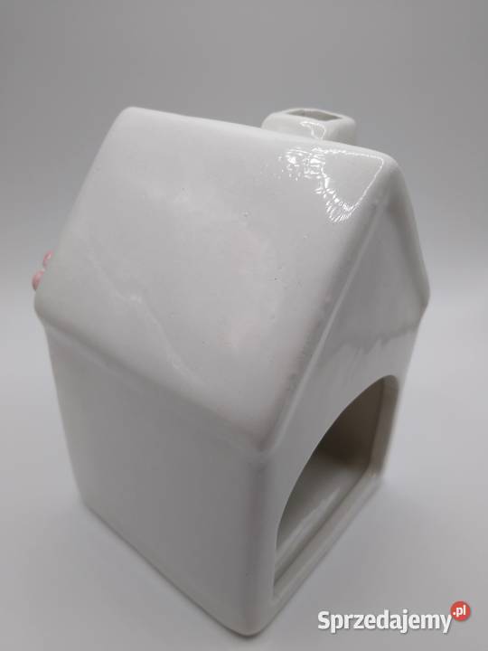 Domek na tealight Ceramika Wiosna Ozdoba Gdańsk
