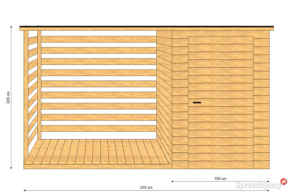 Drewutnia Zadaszenie inne Zgierz