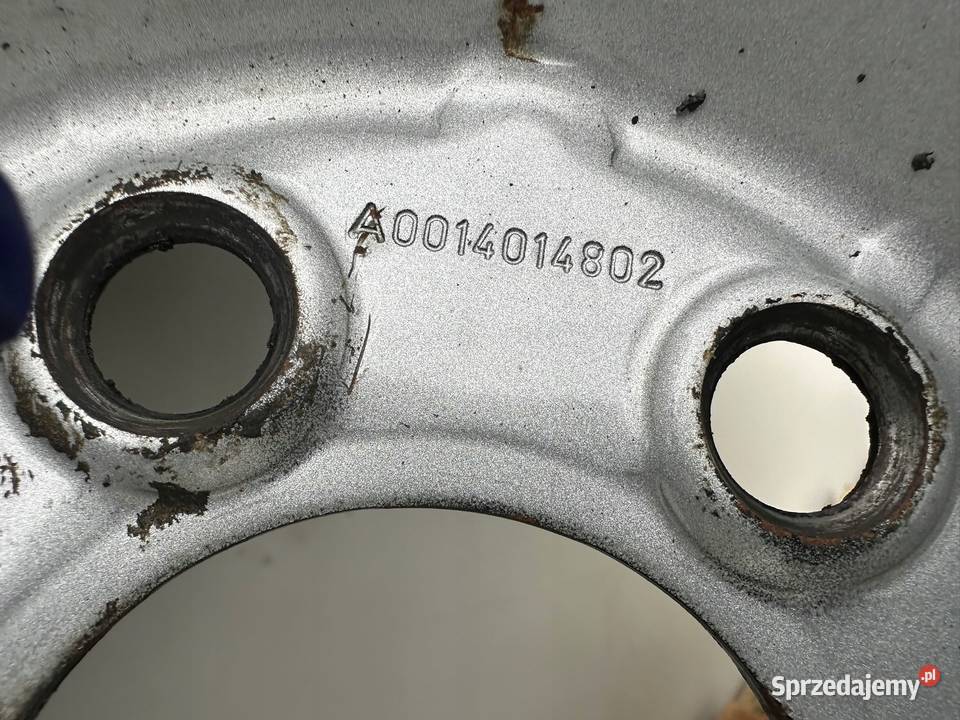 Mercedes Sprinter KOŁO ZAPASOWE Zapas felga Średnica 16" Samochodowe Rudka