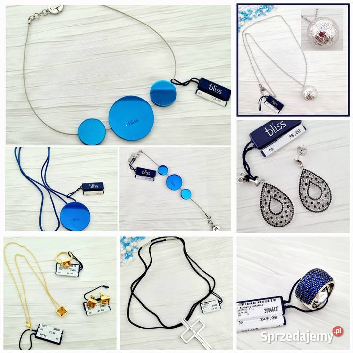 MIX Biżuterii Bliss srebro