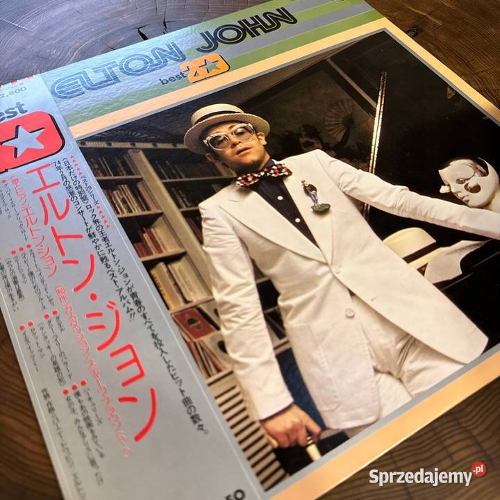 Elton John Best 20 NMM Japan Obi LP 1975 DJM Gdynia sprzedam