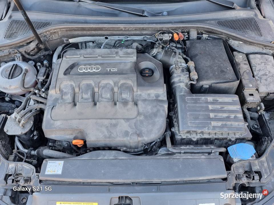 Audi A3 20 TDI 150 półskóry nawigacja lakier metallic Płońsk