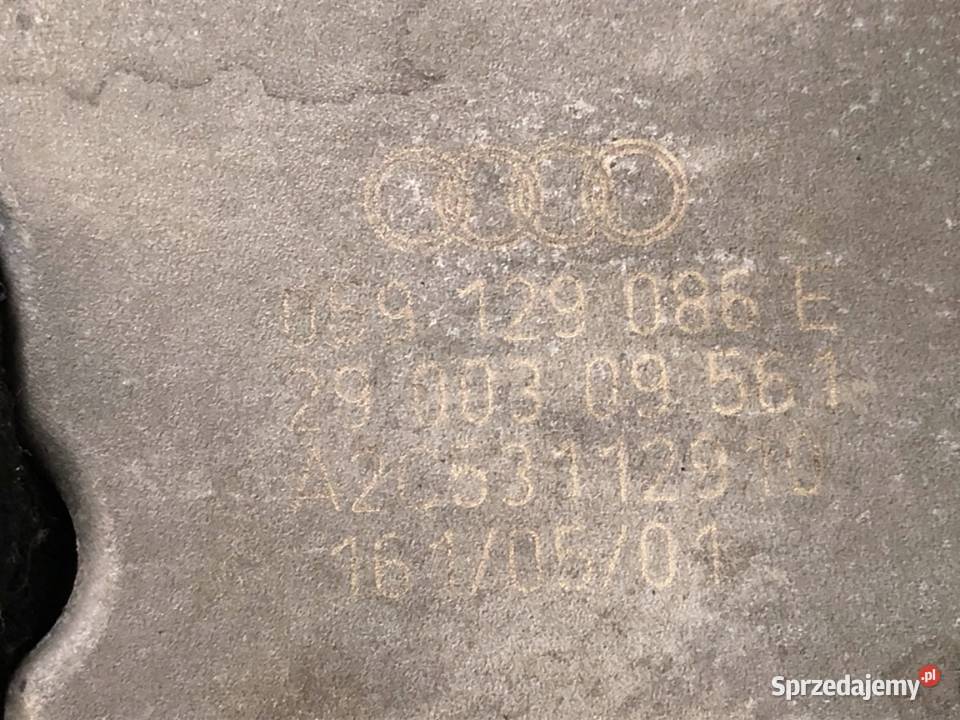 NASTAWNIK KLAP KOLEKTORA AUDI A6 C6 059129086E Kolektory ssące