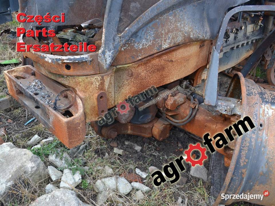 Massey Ferguson 7616 części skrzynia biegów oś Byków