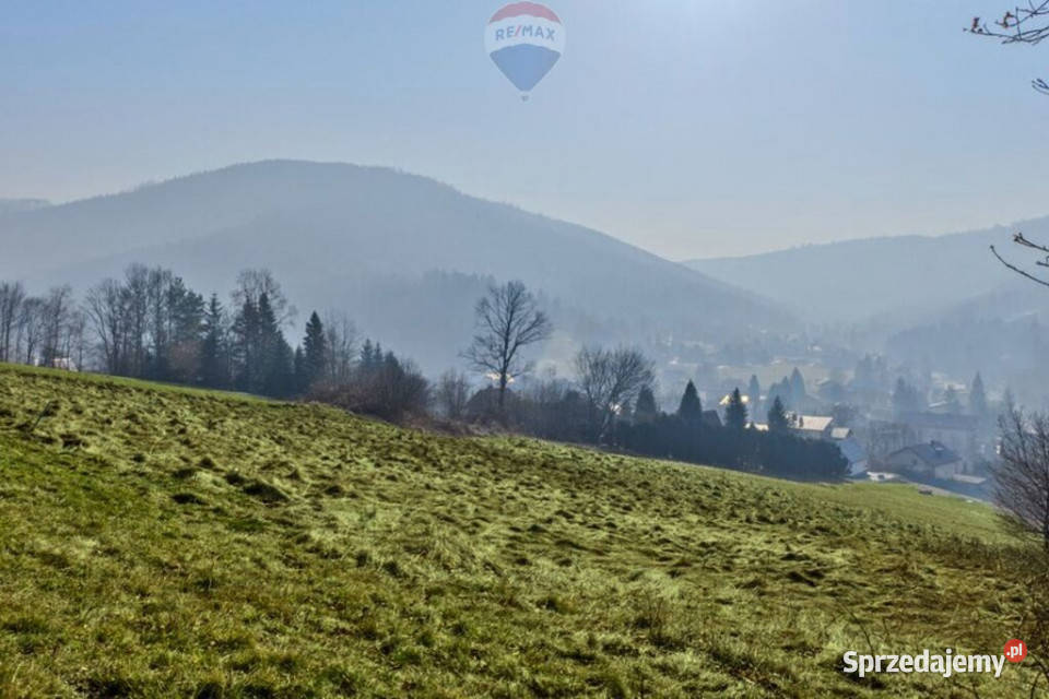 Widokowa działka odkryj spokój w Beskidach Brenna
