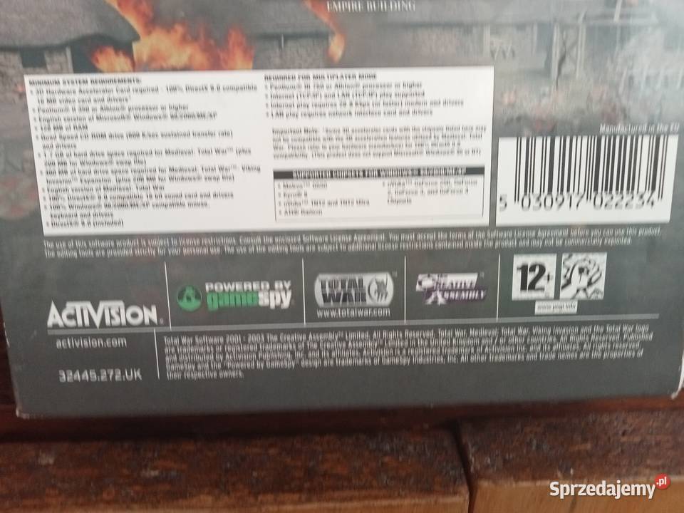 gra pc cd rom medieval viking invasion Nowy Tomyśl sprzedam