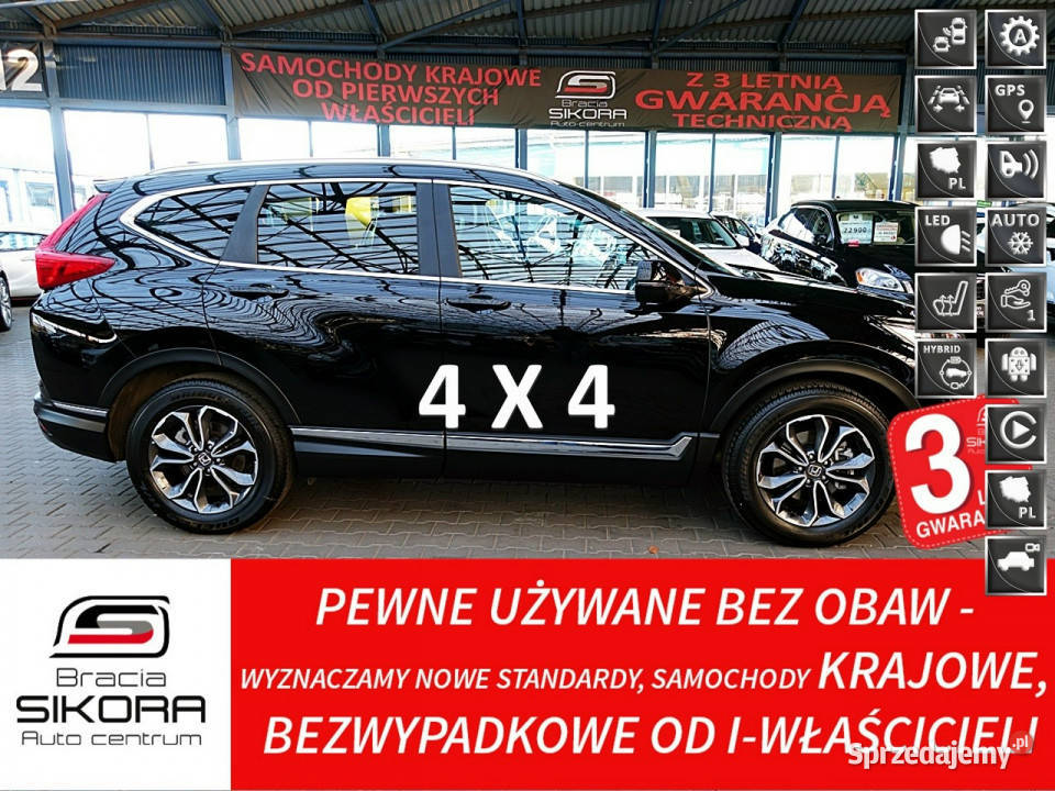 Honda CR-V TYLKO 13tyś KM HYBRID 2,0 184km Gwarancja FABRY I-wł Kraj Bezwy…