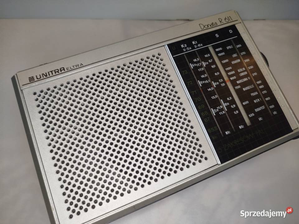 Radioodbiornik UNITRA Donata R611 Zgierz sprzedam
