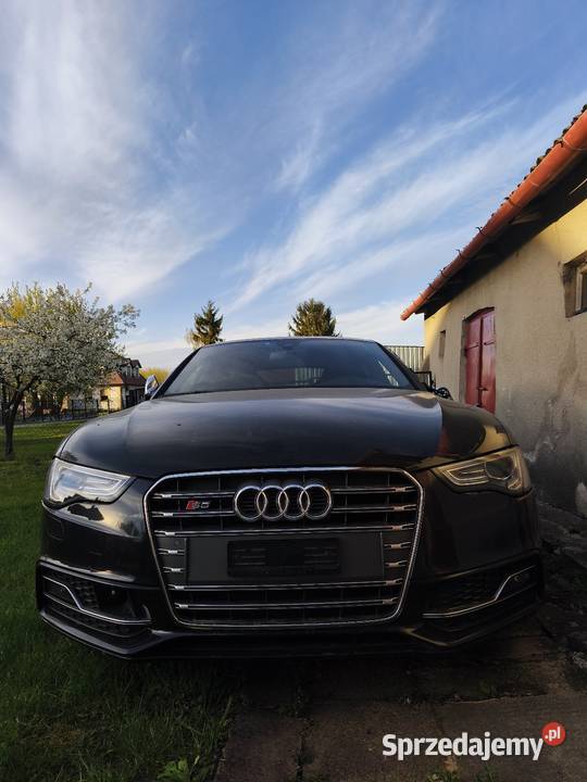 Audi S5 uszkodzona Siedliszcze-Osada